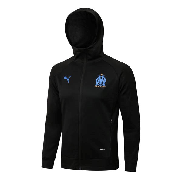 Hoodies Marseille 2022-2023 Schwarz